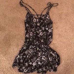Comfy floral romper